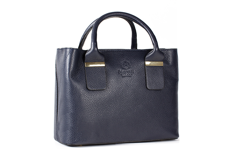 Nocara by Moretti Milano 14418 Made in Italy luxury leather Blue Marine